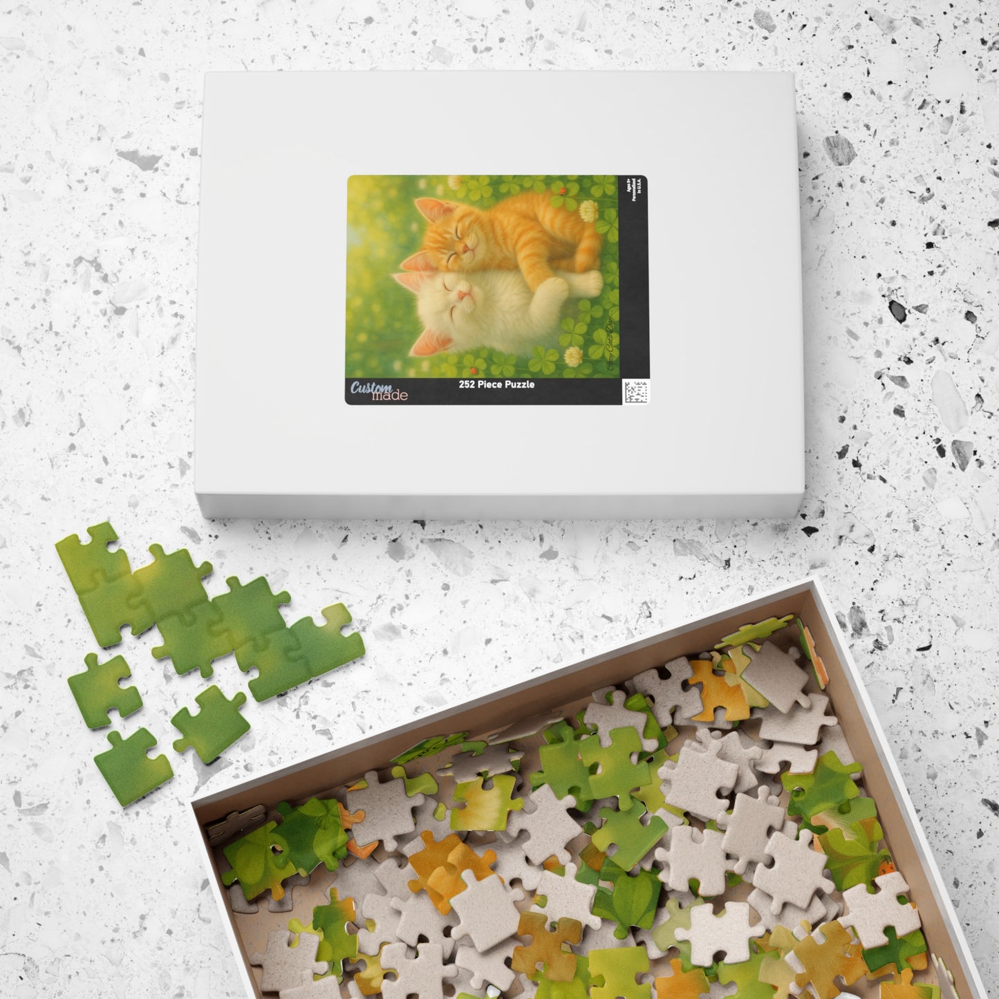 A tight hug, happiness. - 110 to 520 Pieces - Perfect Gift for Cat Lovers