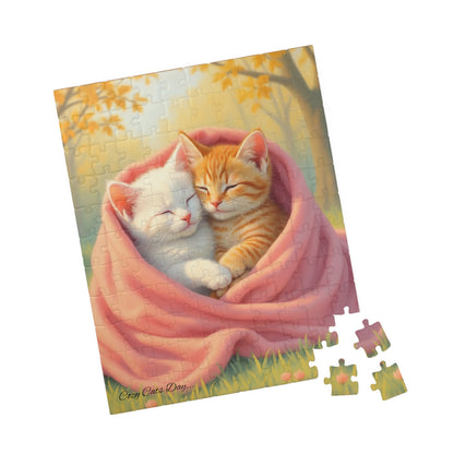 Held Tight in the Heart of Autumn - 110 to 520 Pieces - Perfect Gift for Cat Lovers
