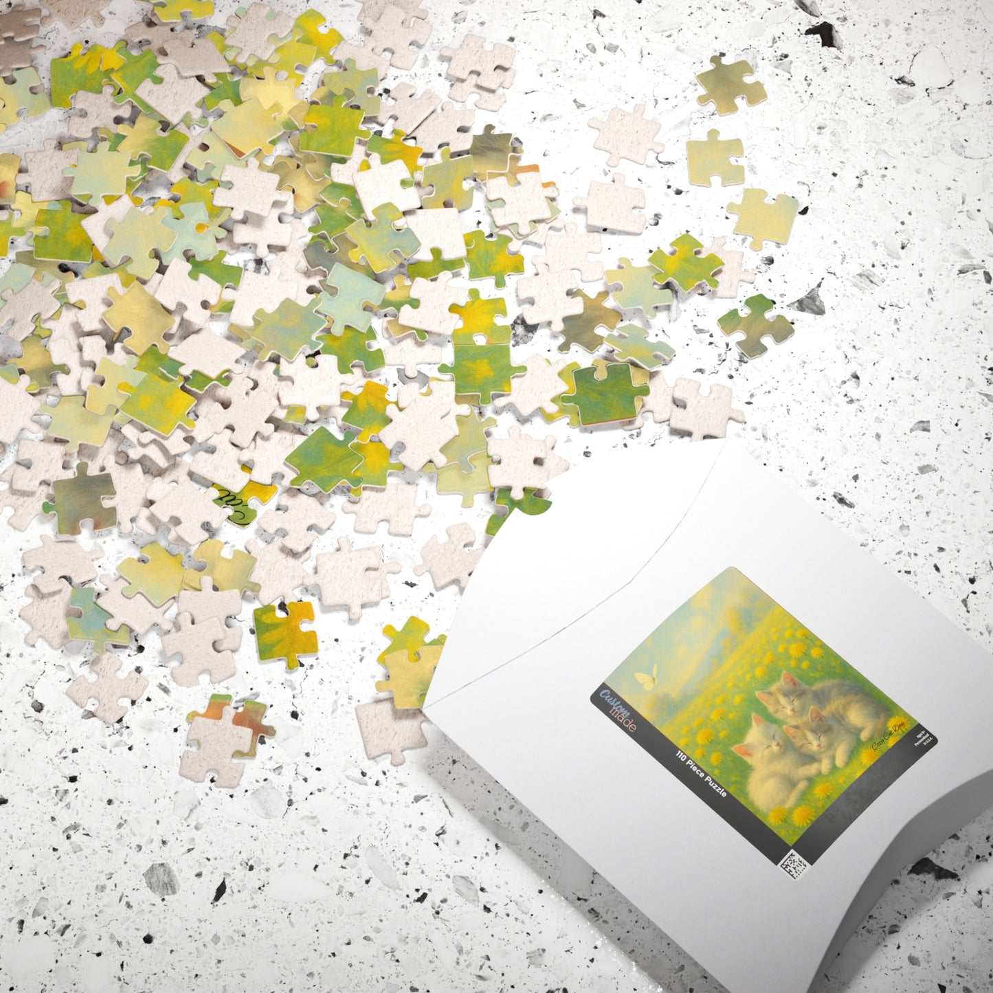 Kittens in the Dandelion Breeze - 110 to 520 Pieces - Perfect Gift for Cat Lovers