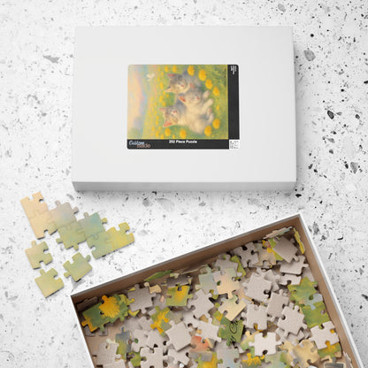 A Nap in Dandelion Dreams - 110 to 520 Pieces - Perfect Gift for Cat Lovers